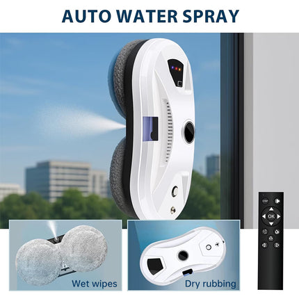 Robot Limpiaventanas Inteligente 5600Pa con Control Remoto
