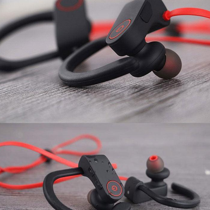 Audífonos deportivos Bluetooth estéreo para colocar sobre las orejas