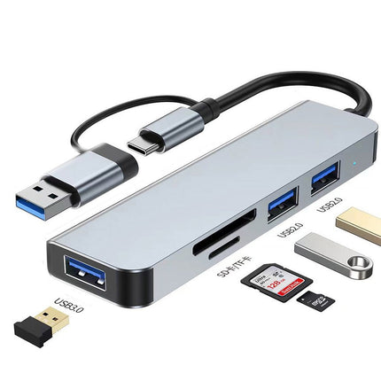 Hub USB 3.0 multipuerto para computadora