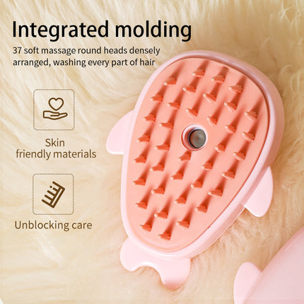 Cepillo Vaporizador Recargable para Gatos y Mascotas