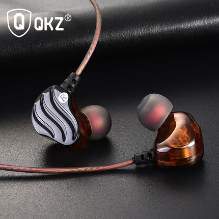 Audífonos In-Ear QKZ KD4 con Micrófono y Cable