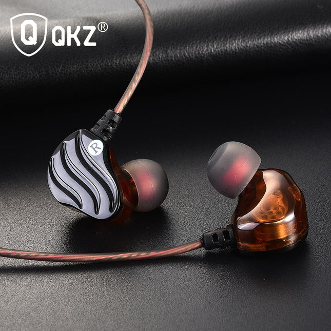 Audífonos In-Ear QKZ KD4 con Micrófono y Cable