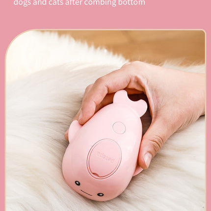 Cepillo Vaporizador Recargable para Gatos y Mascotas