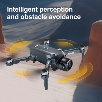 Dron plegable V988 con triple cámara y pantalla