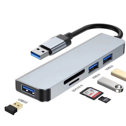 Hub USB 3.0 multipuerto para computadora
