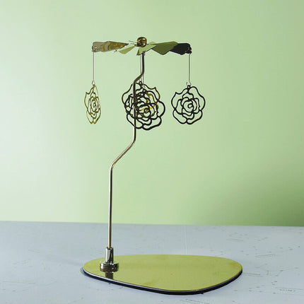Carrusel giratorio decorativo para vela con movimiento térmico