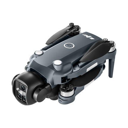 Dron plegable V988 con triple cámara y pantalla