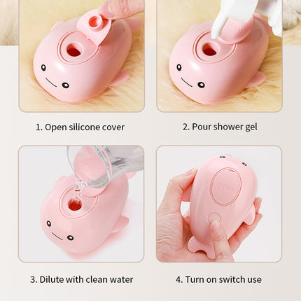 Cepillo Vaporizador Recargable para Gatos y Mascotas
