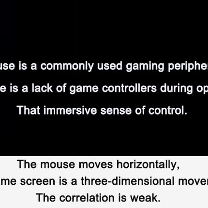 Mouse Gamer Estilo Pistola con Empuñadura Vertical y Gatillo