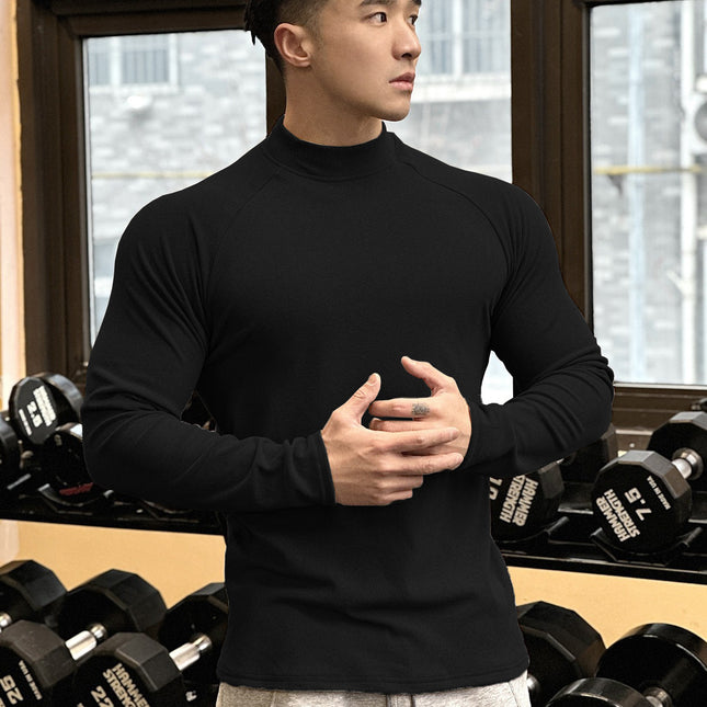 Camiseta deportiva de manga larga para hombre