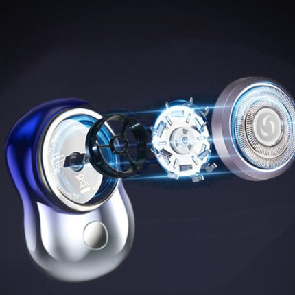 Afeitadora Eléctrica Mini Portátil para Hombre