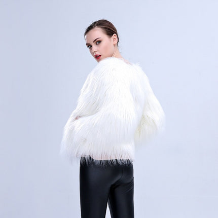 Chaqueta Holgada para Mujer de Manga Larga, Estilo Fiesta