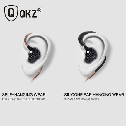 Audífonos In-Ear QKZ KD4 con Micrófono y Cable