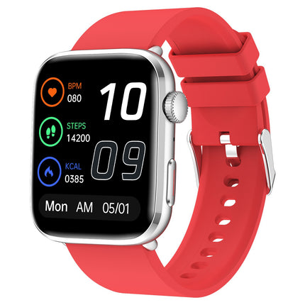Reloj inteligente T92 con pantalla TFT y correa de silicona