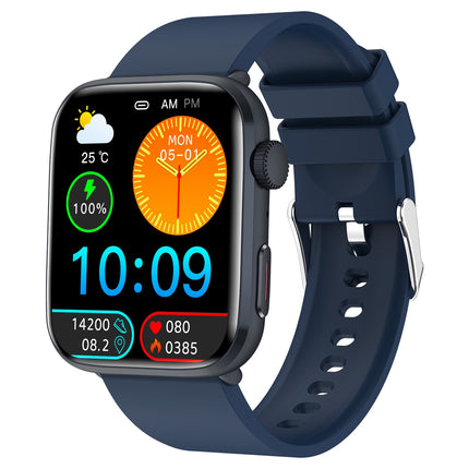Reloj inteligente T92 con pantalla TFT y correa de silicona