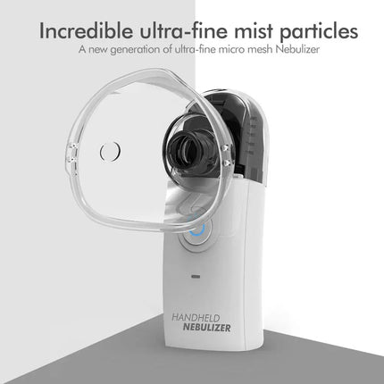 Nebulizador Portátil de Malla Silencioso con Autolimpieza