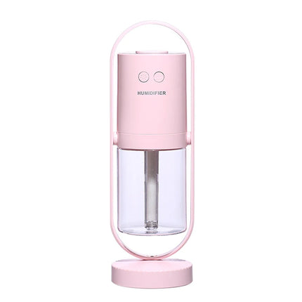 Mini humidificador USB con luz nocturna de colores