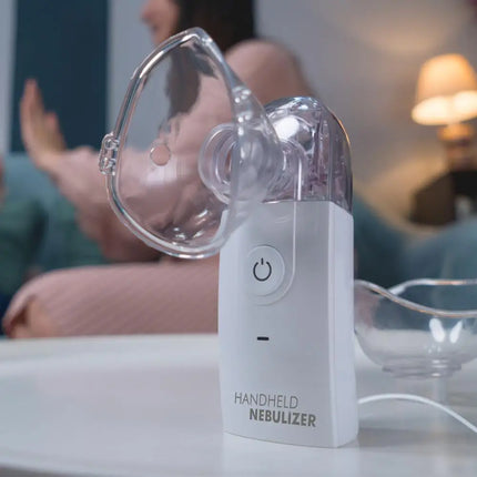 Nebulizador Portátil de Malla Silencioso con Autolimpieza
