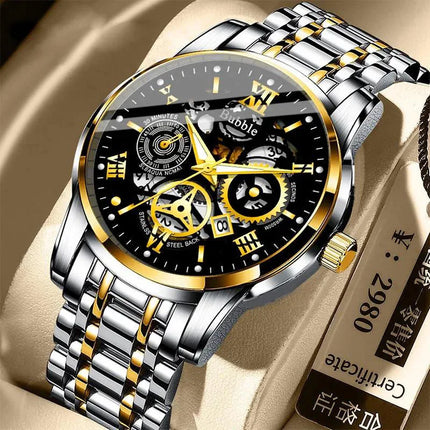 Reloj de Cuarzo para Hombre UTHAI con Correa de Acero