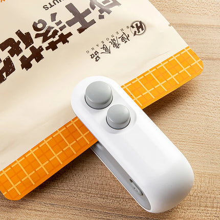 Mini Selladora Térmica Portátil para Bolsas de Alimentos
