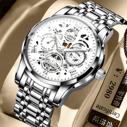Reloj de Cuarzo para Hombre UTHAI con Correa de Acero
