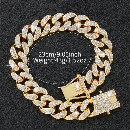 Set de Reloj de Cuarzo y Pulsera para Hombre