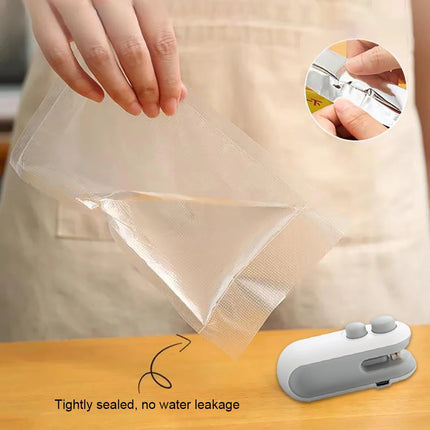 Mini Selladora Térmica Portátil para Bolsas de Alimentos
